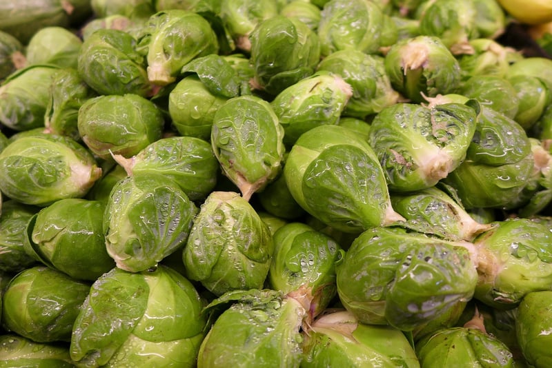Maple Roasted Brussels Sprouts